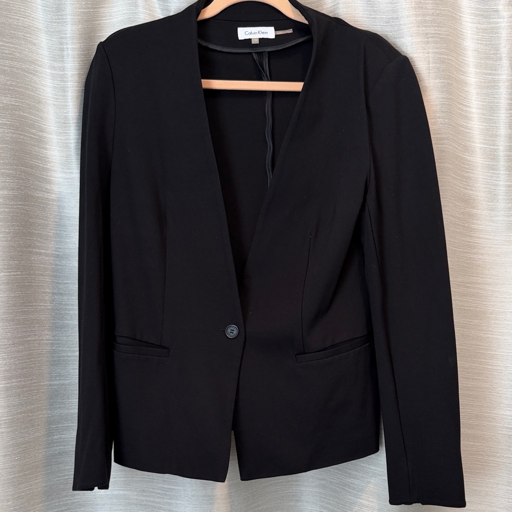 Calvin Klein Women's Classic Black Blazer